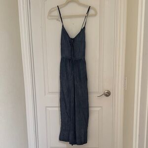 Lovestitch Navy Wide Leg Jumpsuit